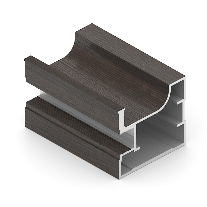 Профиль верт. Fusion 4В1, Венге тёмный