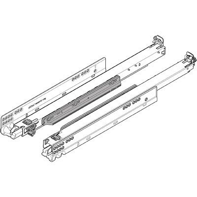 766H6500S MOVENTO MP ZN Направляющие MOVENTO с BLUMOTION 350мм полного выдвижения
