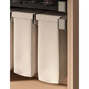 КОМПЛЕКТ Мешок для белья 320 мм, Конеро W 660-720 мм, D 345 мм; мешок узкий 2 шт; ШАМПАНЬ
