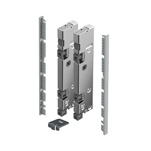КОМПЛЕКТ СОЕДИНИТЕЛЕЙ ПЕРЕДНЕЙ ПАНЕЛИ ВНУТР. ЯЩИКА AVANTECH YOU INLAY,H187,СЕРЕБРИСТЫЙ