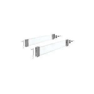 Комплект надставок на боковину DesignSide InnoTech Atira,NL4 70,H144,стекло,прозрачные