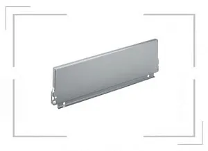 ЗАДНЯЯ СТЕНКА КОРОБА AVANTECH YOU,H251,KD16,KB1200,СТАЛЬ, СЕРЕБРИСТАЯ