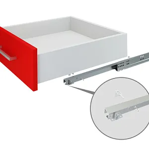 Направляющие скрытого монтажа B-Slide DB8884Zn/400