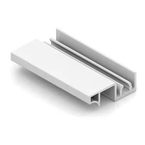 Рамка узкая SLIM, Белый глянец