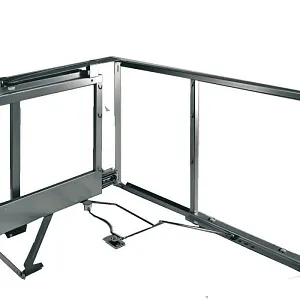 Комплект установочный левый Волшебный угол, 450-600, H 525, АНТРАЦИТ