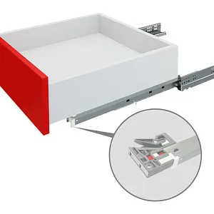 Направляющие скрытого монтажа В-Slide DB8885Zn/350