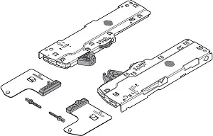 T60L7340 TOB R+LV1R735 Комплект TIP-ON BLUMOTION L1 для LEGRABOX/MOVENTOдлиной: 350-600 мм. Нагрузка
