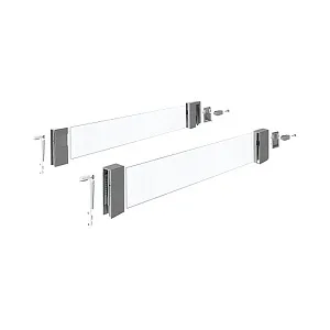 Компл. надставок на боковину DesignSide InnoTech Atira, NL520,H144,стекло,под антрацит