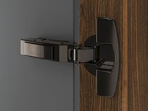 ПЕТЛЯ SENSYS 8661,УГОЛ 95ГР, ЧАШКА TH52D35,НАКЛАДНАЯ,B12,5, ЧЕРНЫЙ ОБСИДИАН