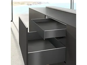 ПЕРЕДНЯЯ ПАНЕЛЬ ВНУТРЕННЕГО ЯЩИКА AVANTECH YOU, H101,KD16,KB1000,АНТРАЦИТ