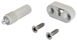 Jinio J10C Скрытый полкодержатель (комплект:  Ответная часть,   Саморез 3*13, Шток телескопический)
