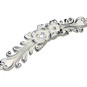 Мебельная ручка LACE RS088CP/W.3/128