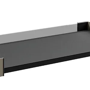 КОМПЛЕКТ Полка-столик выдвижной 320 мм, Конеро H 72 W 860-920 мм, без дна, ШАМПАНЬ