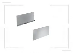 БОКОВИНА ЯЩИКА AVANTECH YOU, H251,NL450,СЕРЕБРИСТАЯ,ЛЕВАЯ