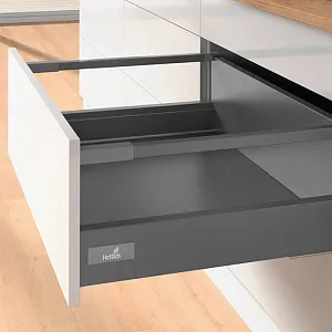КОМПЛЕКТ КОРОБА INNOTECH ATIRA ПОЛНОГО ВЫДВ. С SILENT SYSTEM, H176, NL470, РЕЛИНГИ, АНТРАЦИТ