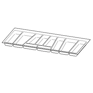 ОРГАНИЗАЦИЯ ORGATRAY 740, NL450, B1000, БЕЛАЯ