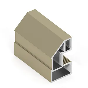 Профиль верт. Smart, L=5400, Серебро матовое