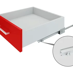 Направляющие скрытого монтажа В-Slide DB7774Zn/350