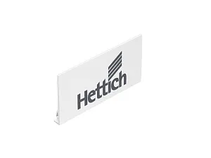 ЗАГЛУШКА НА БОКОВИНУ AVANTECH YOU,С ЛОГОТИПОМ HETTICH,БЕЛАЯ
