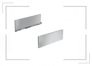 БОКОВИНА ЯЩИКА AVANTECH YOU, H187,NL650,СЕРЕБРИСТАЯ,ПРАВАЯ